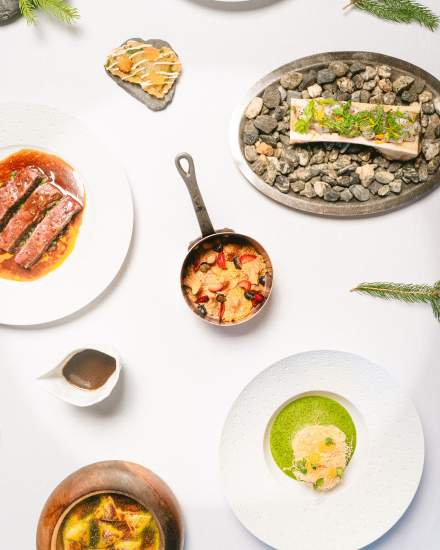 Restaurant Cuisine francaise Megeve Chef Gatillon