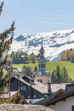 Au Coin du Feu, Hôtel Megève Centre, Paysage