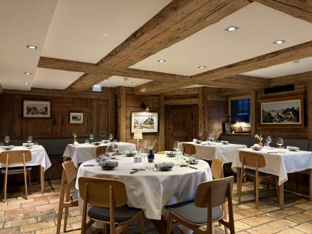 <span><span><span>Le Saint Nicolas, restaurant gastronomique à Megève</span></span></span>
