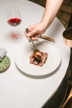 <span><span><span>Le Saint Nicolas, restaurant gastronomique à Megève</span></span></span>