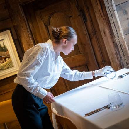 <span><span><span>Le Saint Nicolas, restaurant gastronomique à Megève </span></span></span>