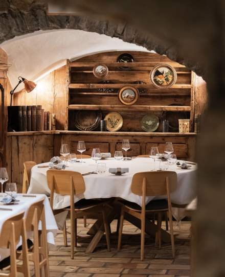 <span><span><span>Le Saint Nicolas, restaurant gastronomique à Megève </span></span></span>