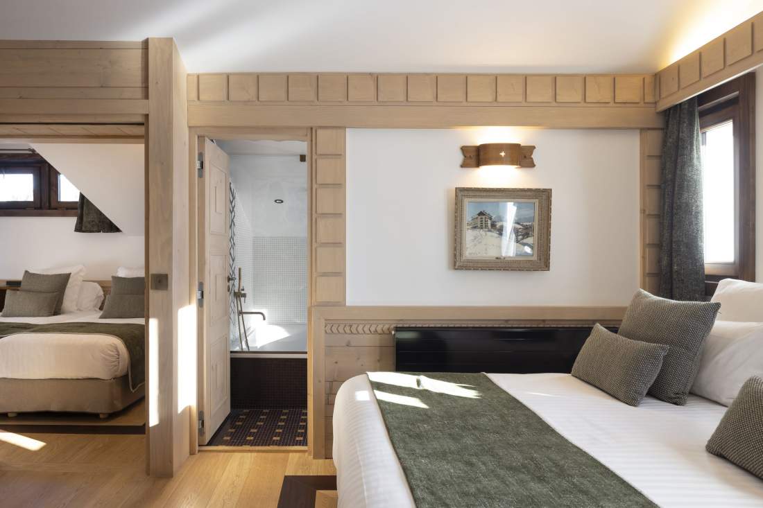Au Coin du Feu, Hôtel Megève Centre, Chambres